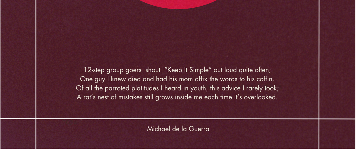 Simple to Forget — Poem Poster