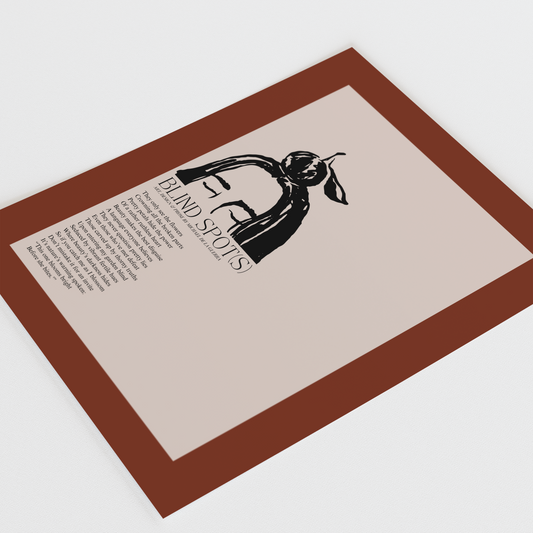 Blind Spot(s) — Poem & Art Poster