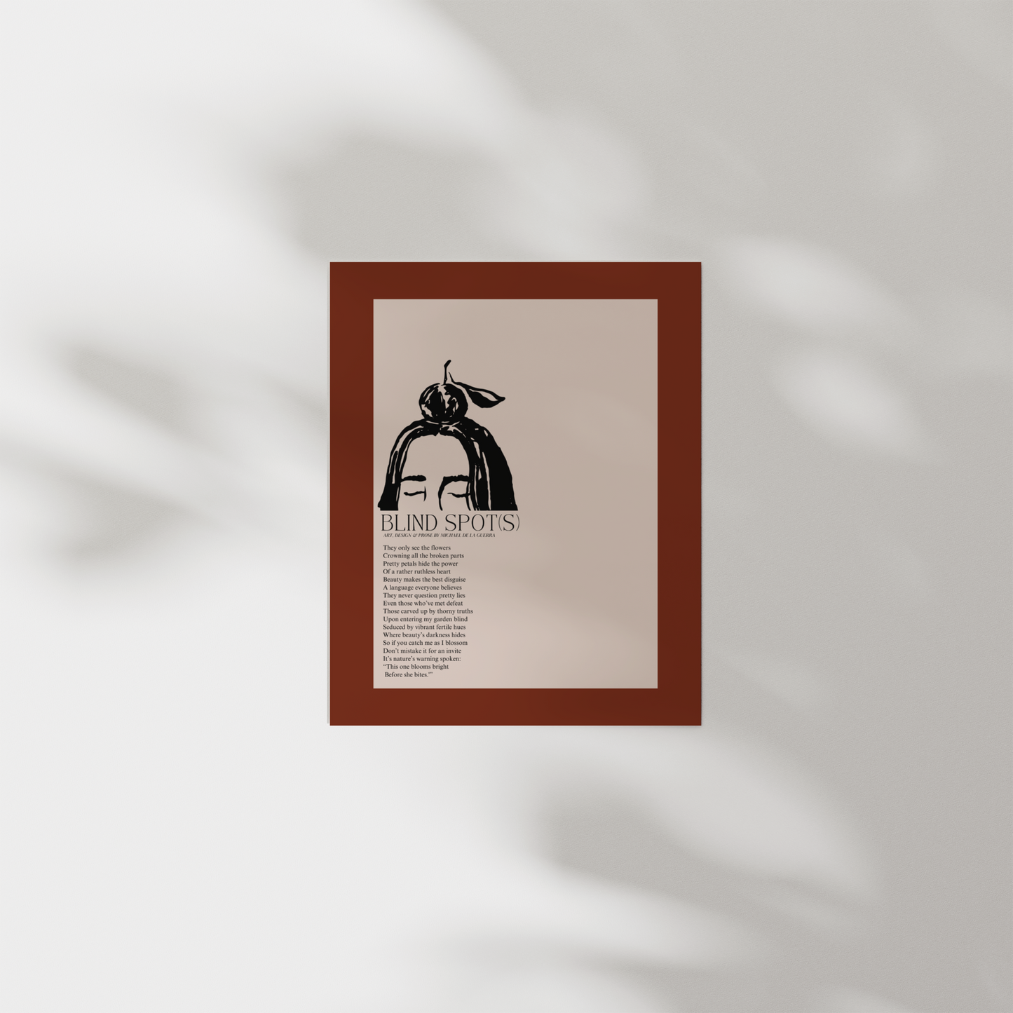 Blind Spot(s) — Poem & Art Poster