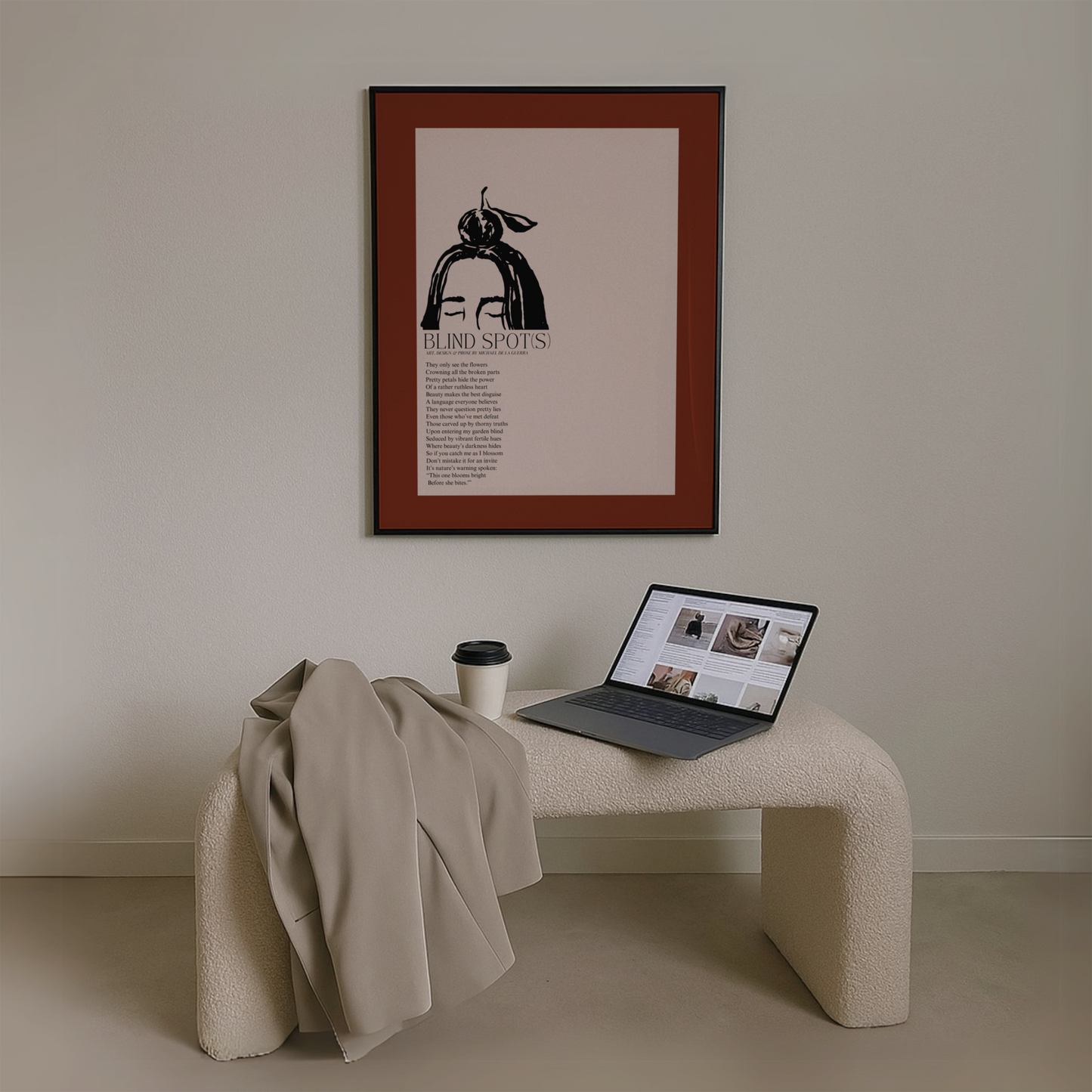 Blind Spot(s) — Poem & Art Poster