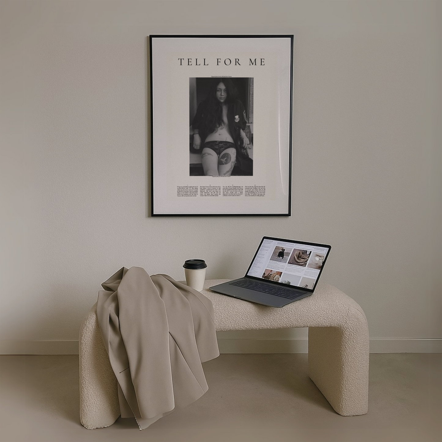 Tell For Me — Narrative Poem Poster