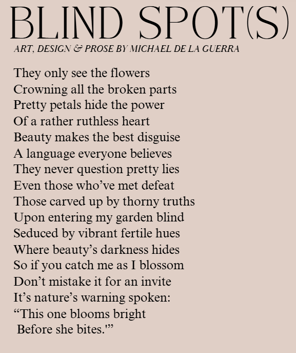 Blind Spot(s) — Poem & Art Poster